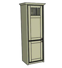 Spindle larder cupboard - Click here to view this product
