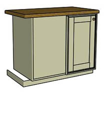 Left hinged corner unit - Click here to view this product